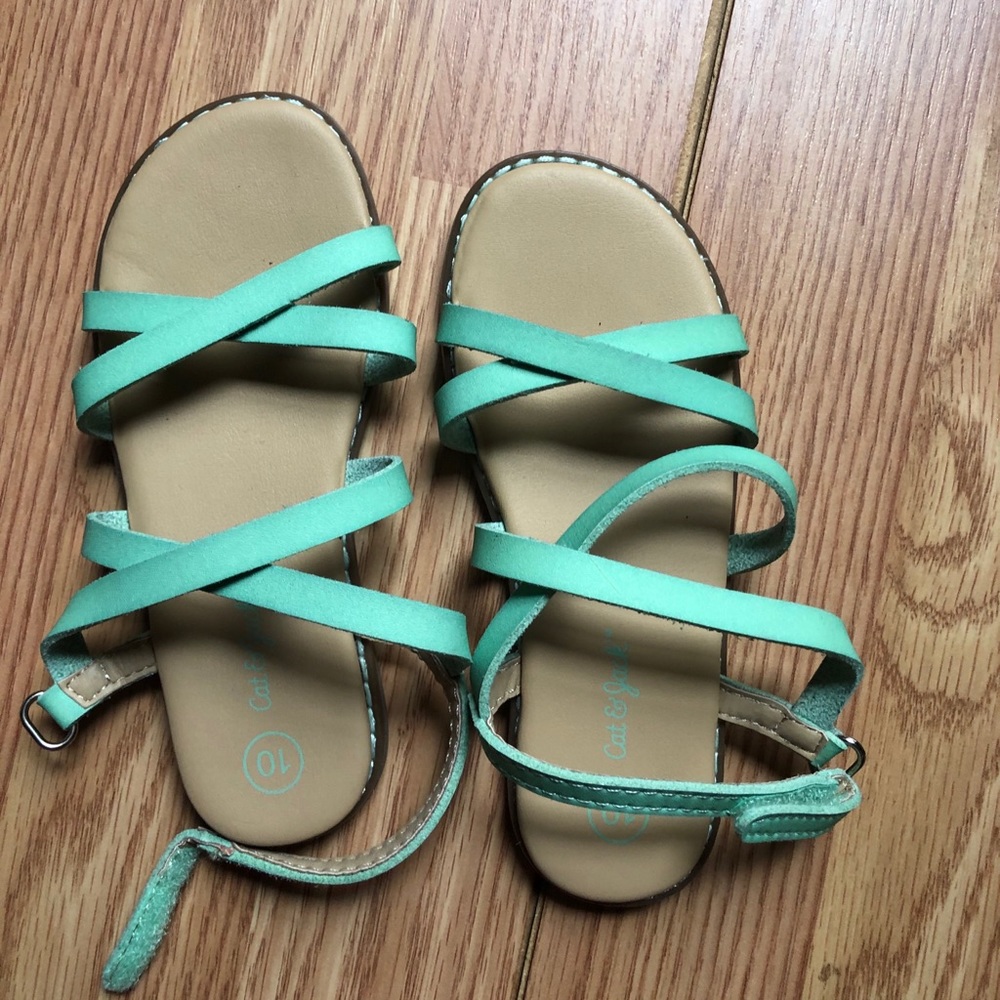 Mint Green Sandals